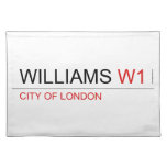 WILLIAMS  Placemats