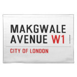 Makgwale Avenue  Placemats