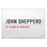 John shepperd  Placemats