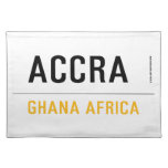 ACCRA  Placemats