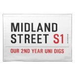 Midland Street  Placemats