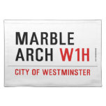 marble arch  Placemats