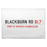 Blackburn Rd  Placemats