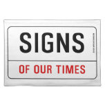 signs  Placemats