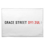 Grace street  Placemats