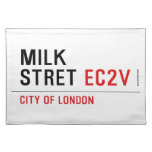 Milk  Stret  Placemats