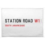 station road  Placemats