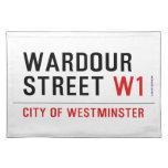 WARDOUR STREET  Placemats