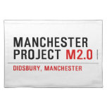 Manchester Project  Placemats