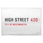 High Street  Placemats