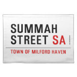 Summah Street  Placemats
