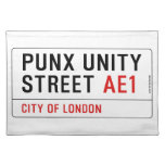 PuNX UNiTY Street  Placemats