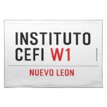 Instituto CEFI  Placemats