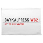 BAYKALPRESS  Placemats