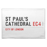 ST PAUL'S CATHEDRAL  Placemats