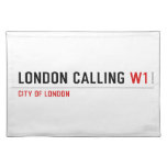 LONDON CALLIng  Placemats