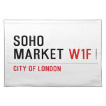 SOHO MARKET  Placemats