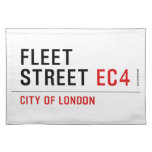 FLEET  STREET  Placemats
