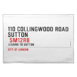 110 collingwood road  Sutton    Placemats
