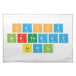Happy
 Birthday 
 Aswin  Placemats