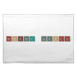 Monsieur Laghdir  Placemats