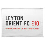 LEYTON ORIENT FC  Placemats