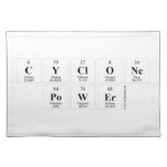 CYCLONE
 POWER  Placemats