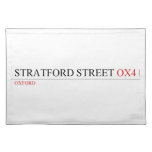 Stratford Street  Placemats