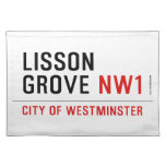 Lisson grove  Placemats