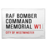 raf bomber command memorial  Placemats