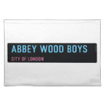 abbey wood boys   Placemats