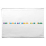 free happy life vision love peace  Placemats