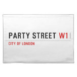 Party street  Placemats