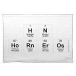 Hn
 Horneros  Placemats