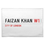 FAIZAN KHAN  Placemats