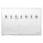 Bioprocesos
 
   Placemats