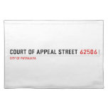 COURT OF APPEAL STREET  Placemats