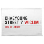 Chaeyoung Street 7  Placemats