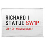 richard i statue  Placemats
