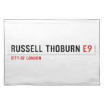 Russell Thoburn  Placemats