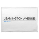 Leamington Avenue  Placemats