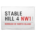 stable hill 4  Placemats