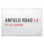Anfield road  Placemats