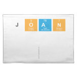 JOAN
 
   Placemats