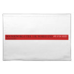 Boomieworld till the world end  Placemats