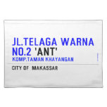 jl.telaga warna no.2  Placemats