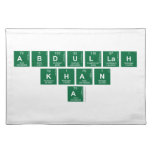abdullah
 khan
   a   Placemats