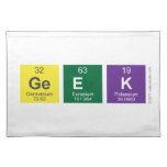 Geek  Placemats