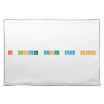 I love you my son  Placemats