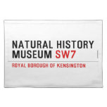 natural history museum  Placemats